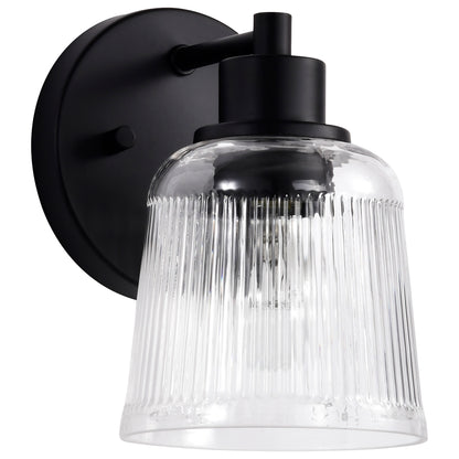 Nuvo 60-8601 Grayson, 1 Light Vanity, Matte Black Finish