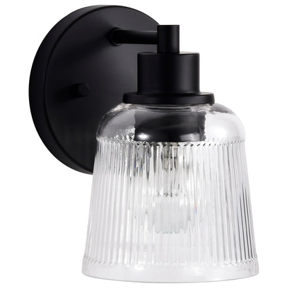 Nuvo 60-8601 Grayson, 1 Light Vanity, Matte Black Finish