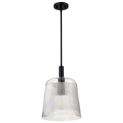 Nuvo 60-8607 Grayson, Large Pendant, Matte Black Finish
