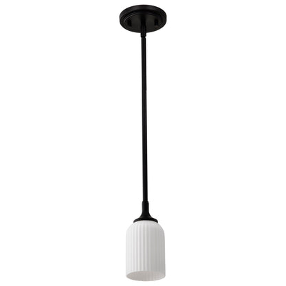 Nuvo 60-8645 Solara, Mini Pendant, Matte Black Finish