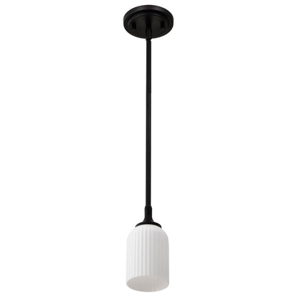 Nuvo 60-8645 Solara, Mini Pendant, Matte Black Finish
