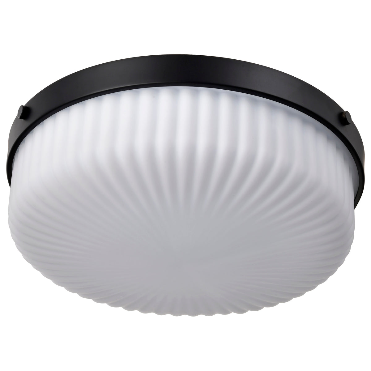 Nuvo 60-8648 Solara, Flush Mount, Matte Black Finish