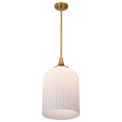 Nuvo 60-8666 Solara, Pendant, Natural Brass Finish