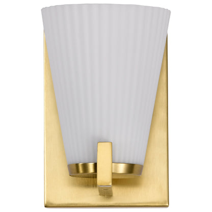 Nuvo 60-8721 Royale, 1 Light Vanity, Burnished Brass Finish