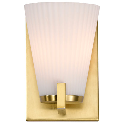Nuvo 60-8721 Royale, 1 Light Vanity, Burnished Brass Finish