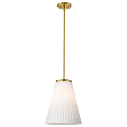 Nuvo 60-8728 Royale, Large Pendant, Burnished Brass Finish