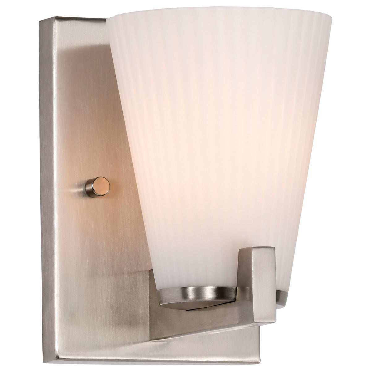 Nuvo 60-8731 Royale, 1 Light Vanity, Brushed Nickel Finish