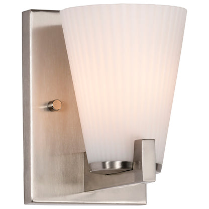 Nuvo 60-8731 Royale, 1 Light Vanity, Brushed Nickel Finish