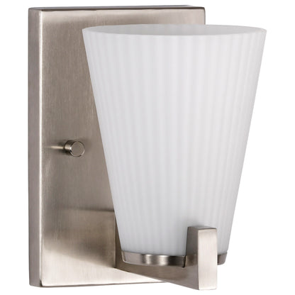 Nuvo 60-8731 Royale, 1 Light Vanity, Brushed Nickel Finish