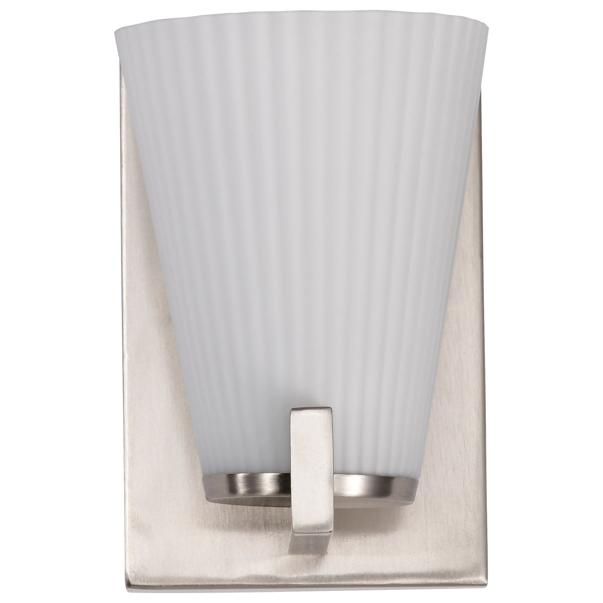 Nuvo 60-8731 Royale, 1 Light Vanity, Brushed Nickel Finish
