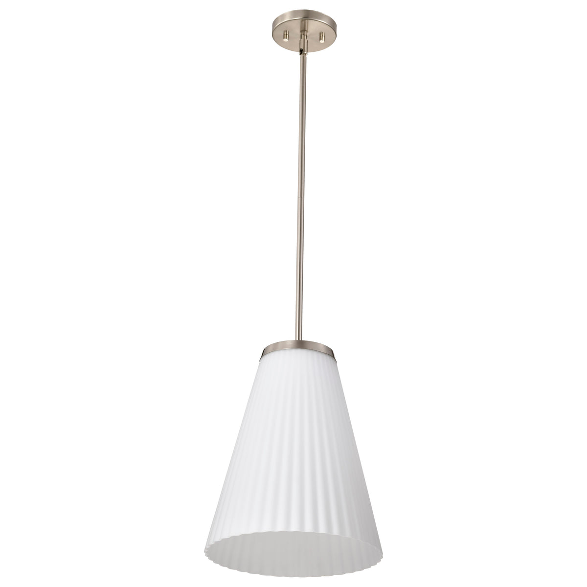 Nuvo 60-8738 Royale, Large Pendant, Brushed Nickel Finish