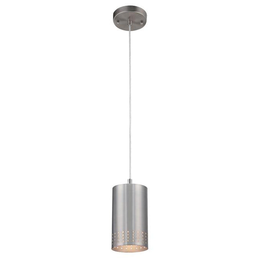 Westinghouse 6101200 Pendant Fixture 1 Light Mini Brushed Nickel