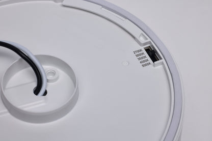 Nuvo 62-1003 9 Watt 5 Inch Trimless Surface Mount, 27K/3K/35K/4K/5K CCT, Line Voltage Dimmable