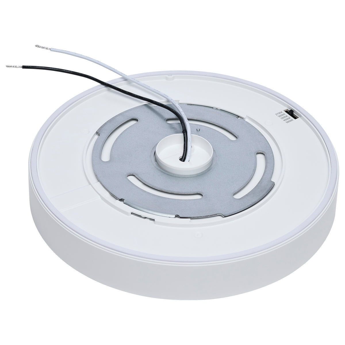 Nuvo 62-1004 11 Watt 7 Inch Trimless Surface Mount, 27K/3K/35K/4K/5K CCT, Line Voltage Dimmable