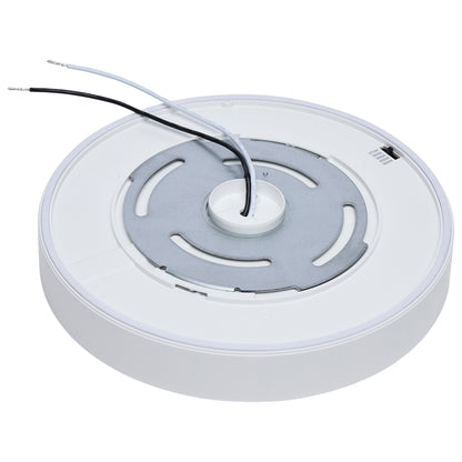 Nuvo 62-1004 11 Watt 7 Inch Trimless Surface Mount, 27K/3K/35K/4K/5K CCT, Line Voltage Dimmable