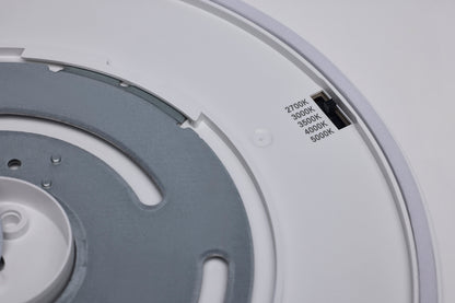 Nuvo 62-1004 11 Watt 7 Inch Trimless Surface Mount, 27K/3K/35K/4K/5K CCT, Line Voltage Dimmable