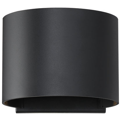 Nuvo 62-1464R1 Lightgate, 5 Watt LED Sconce, Matte Black Finish