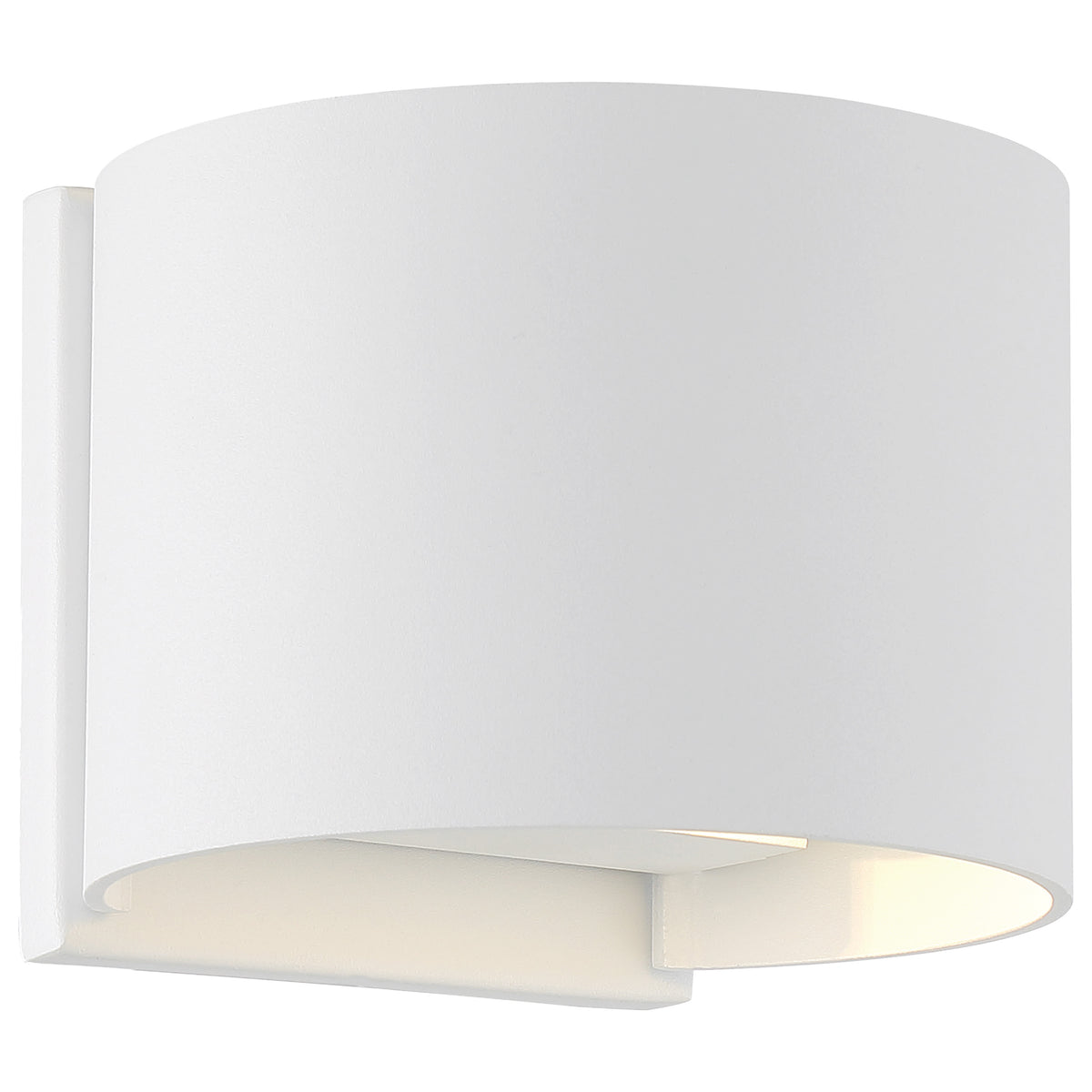 Nuvo 62-1465R1 Lightgate, 5 Watt LED Sconce, Matte White Finish