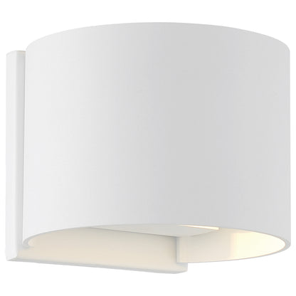 Nuvo 62-1465R1 Lightgate, 5 Watt LED Sconce, Matte White Finish