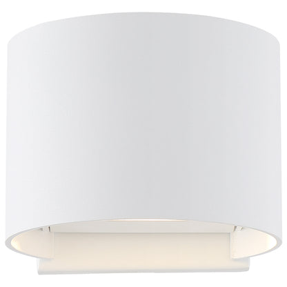Nuvo 62-1465R1 Lightgate, 5 Watt LED Sconce, Matte White Finish