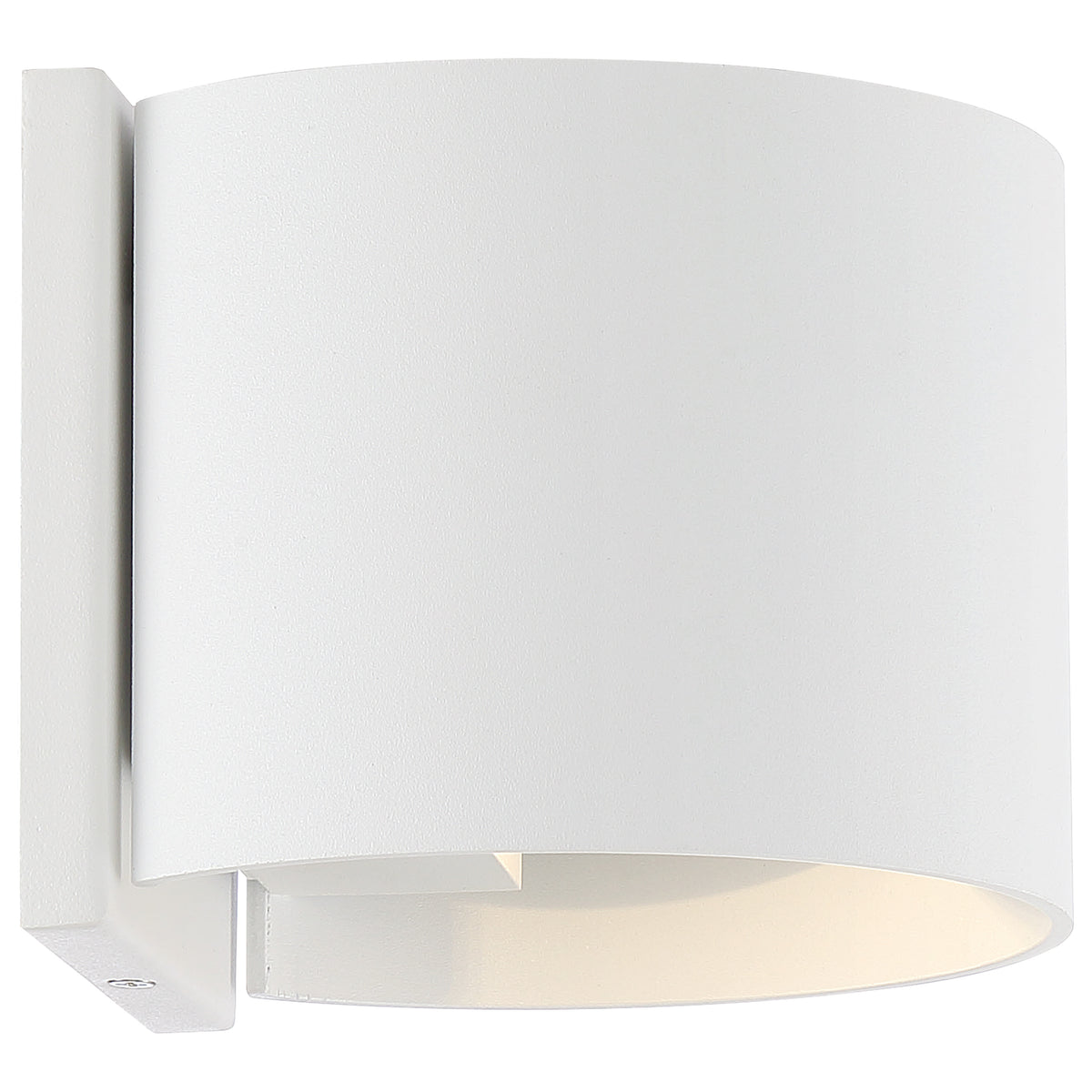 Nuvo 62-1465R1 Lightgate, 5 Watt LED Sconce, Matte White Finish