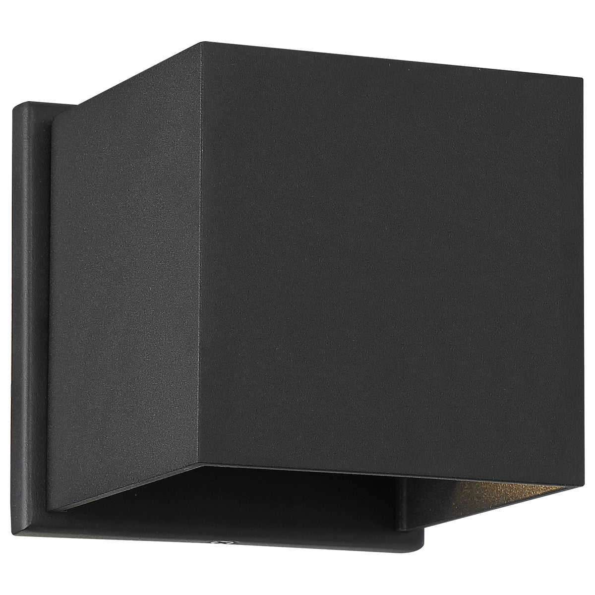 Nuvo 62-1466R1 Lightgate, 5 Watt LED Sconce, Matte Black Finish