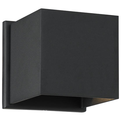 Nuvo 62-1466R1 Lightgate, 5 Watt LED Sconce, Matte Black Finish