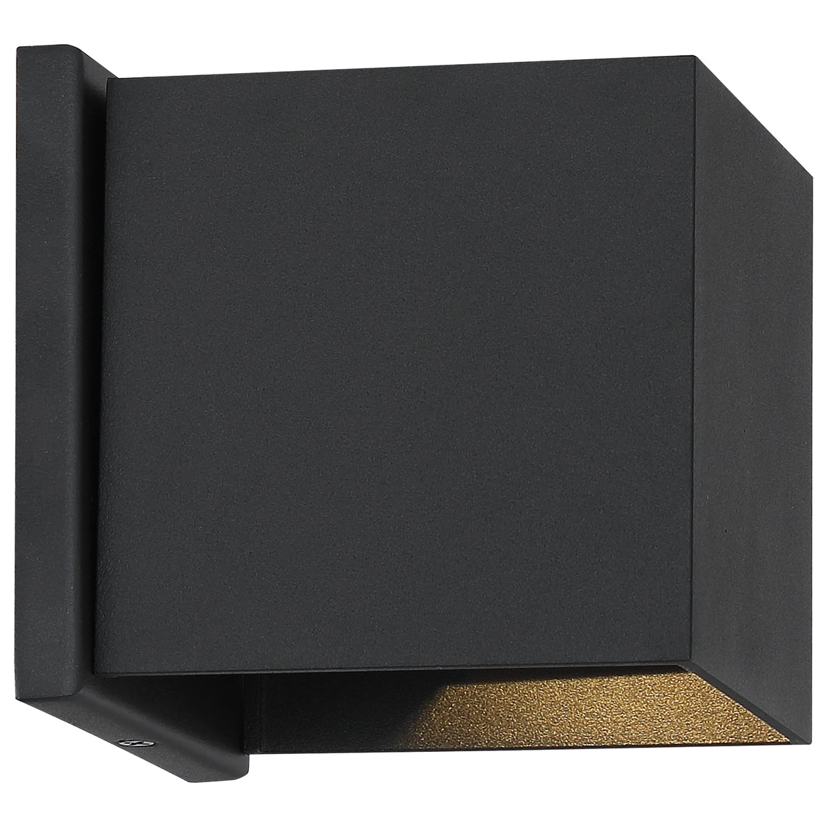 Nuvo 62-1466R1 Lightgate, 5 Watt LED Sconce, Matte Black Finish