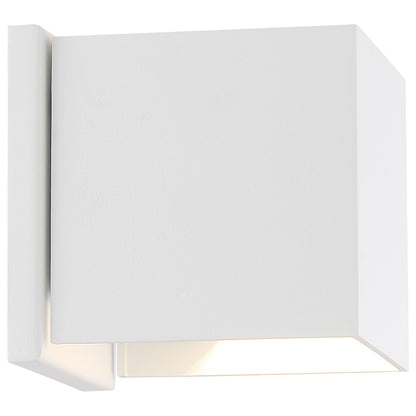 Nuvo 62-1467R1 Lightgate, 5 Watt LED Sconce, Matte White Finish