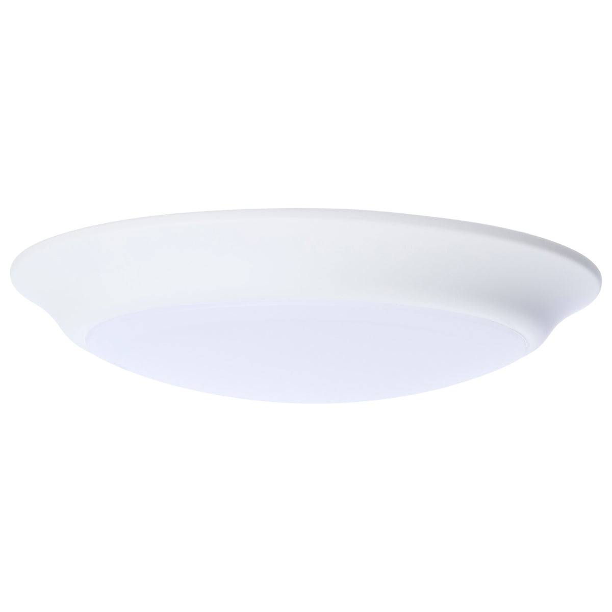 Nuvo 62-1800R1 7 Inch LED Disk Light, 27K/3K/35K/4K/5K CCT Selectable, White Finish