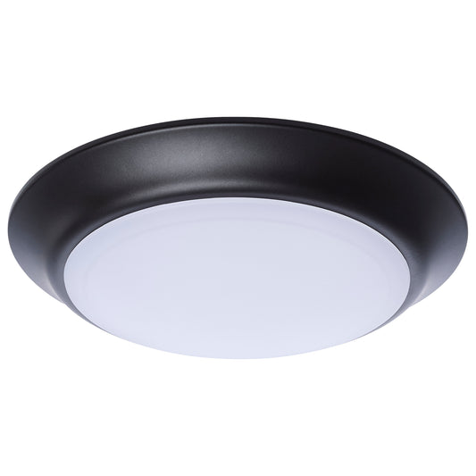 Nuvo 62-1803R1 7 Inch LED Disk Light, 27K/3K/35K/4K/5K CCT Selectable, Bronze Finish