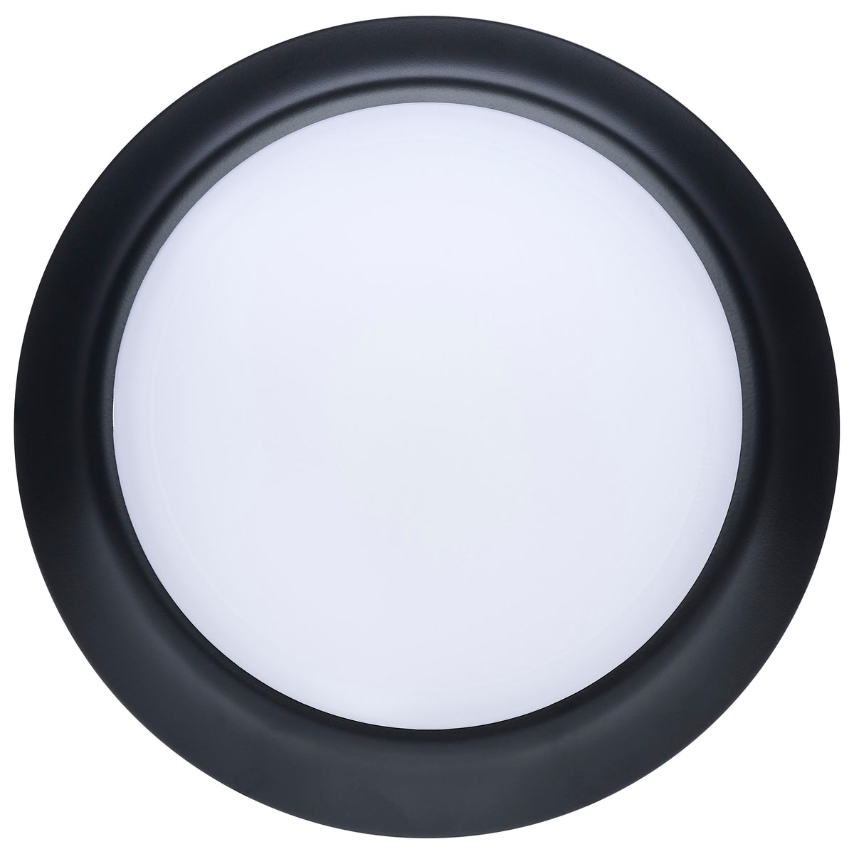 Nuvo 62-1804R1 7 Inch LED Disk Light, 27K/3K/35K/4K/5K CCT Selectable, Black Finish