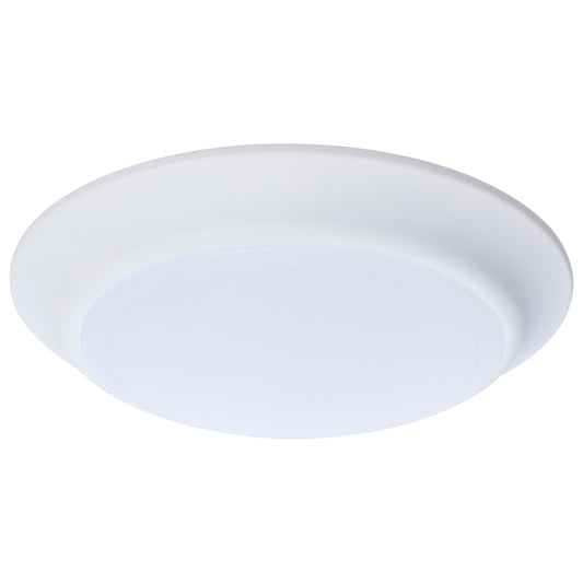 Nuvo 62-1805R1 6.5 Watt, 7 Inch LED Disk Light, 27K/3K/35K/4K/5K CCT Selectable