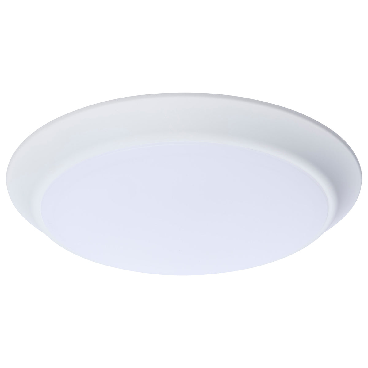 Nuvo 62-1811R1 10 Inch LED Disk Light, 27K/3K/35K/4K/5K CCT Selectable, White Finish