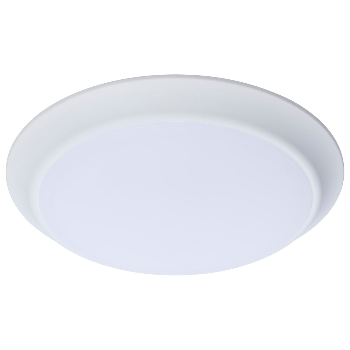 Nuvo 62-1811R1 10 Inch LED Disk Light, 27K/3K/35K/4K/5K CCT Selectable, White Finish