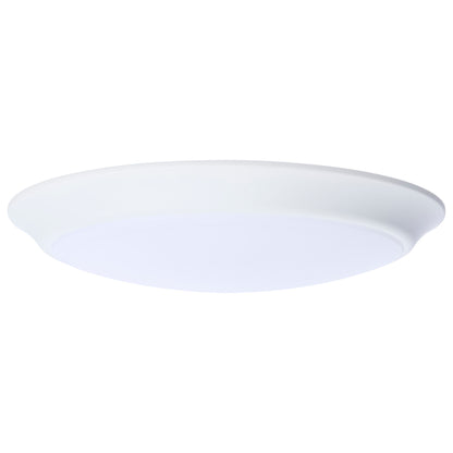 Nuvo 62-1811R1 10 Inch LED Disk Light, 27K/3K/35K/4K/5K CCT Selectable, White Finish