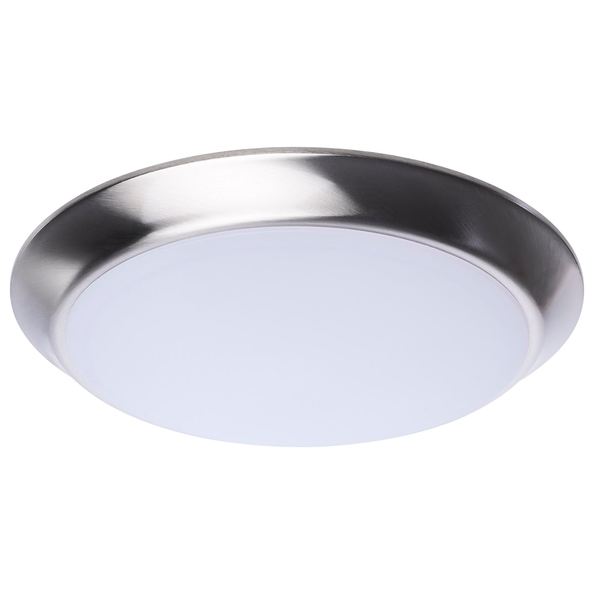 Nuvo 62-1812R1 10 Inch LED Disk Light, 27K/3K/35K/4K/5K CCT Selectable, Brushed Nickel Finish