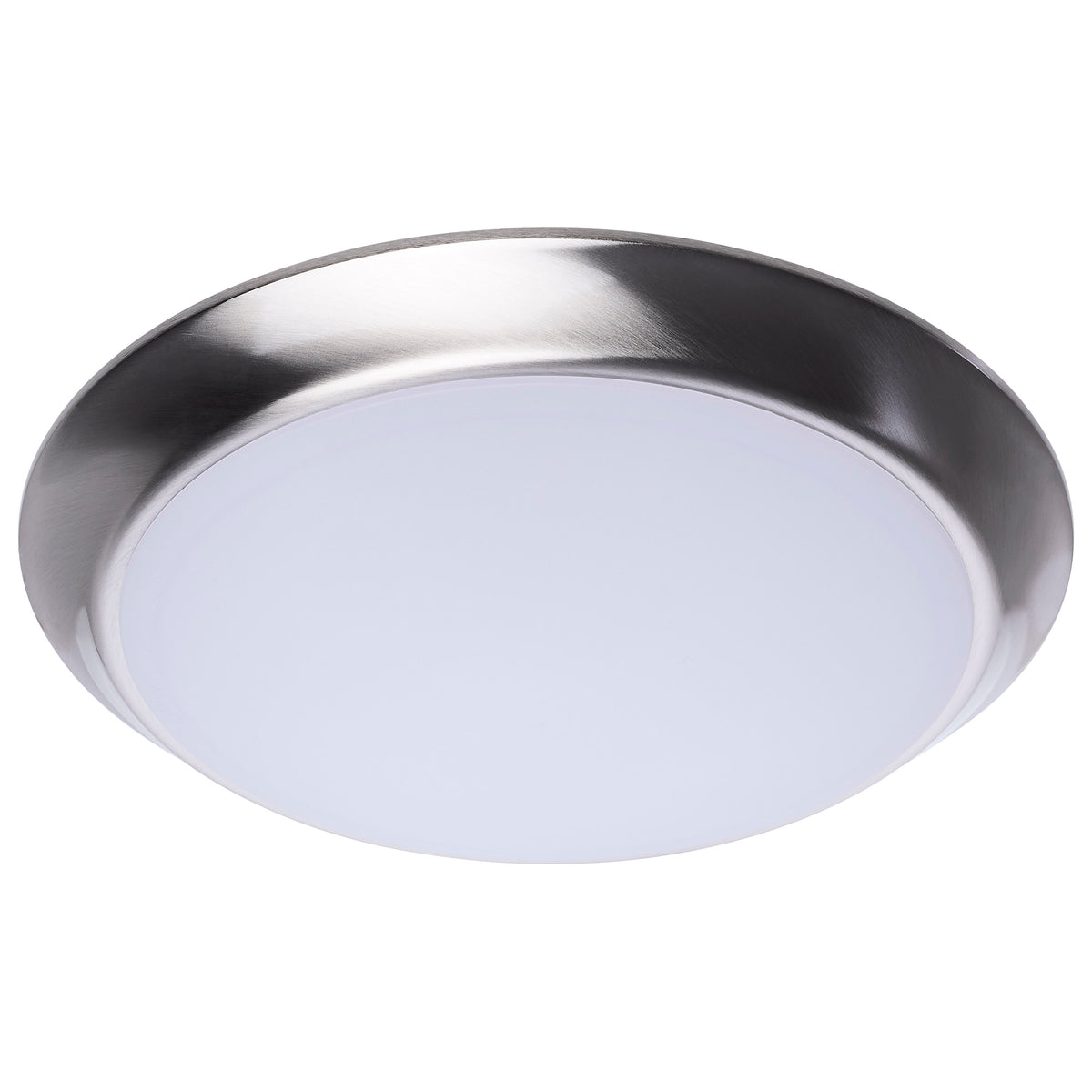 Nuvo 62-1812R1 10 Inch LED Disk Light, 27K/3K/35K/4K/5K CCT Selectable, Brushed Nickel Finish
