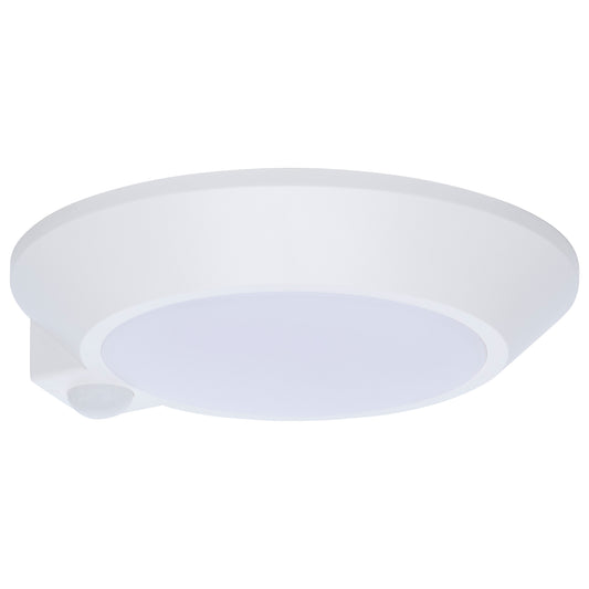 Nuvo 62-1820R1 7 Inch LED Disk Light, 27K/3K/35K/4K/5K CCT Selectable, Occupancy Sensor