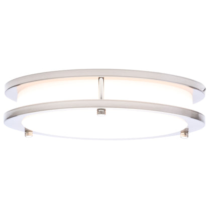 Nuvo 62-1875 Glamour, LED 10 Inch Flush Mount, Brushed Nickel Finish