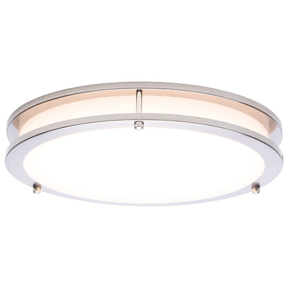 Nuvo 62-1876 Glamour, LED 13 Inch Flush Mount, Brushed Nickel Finish