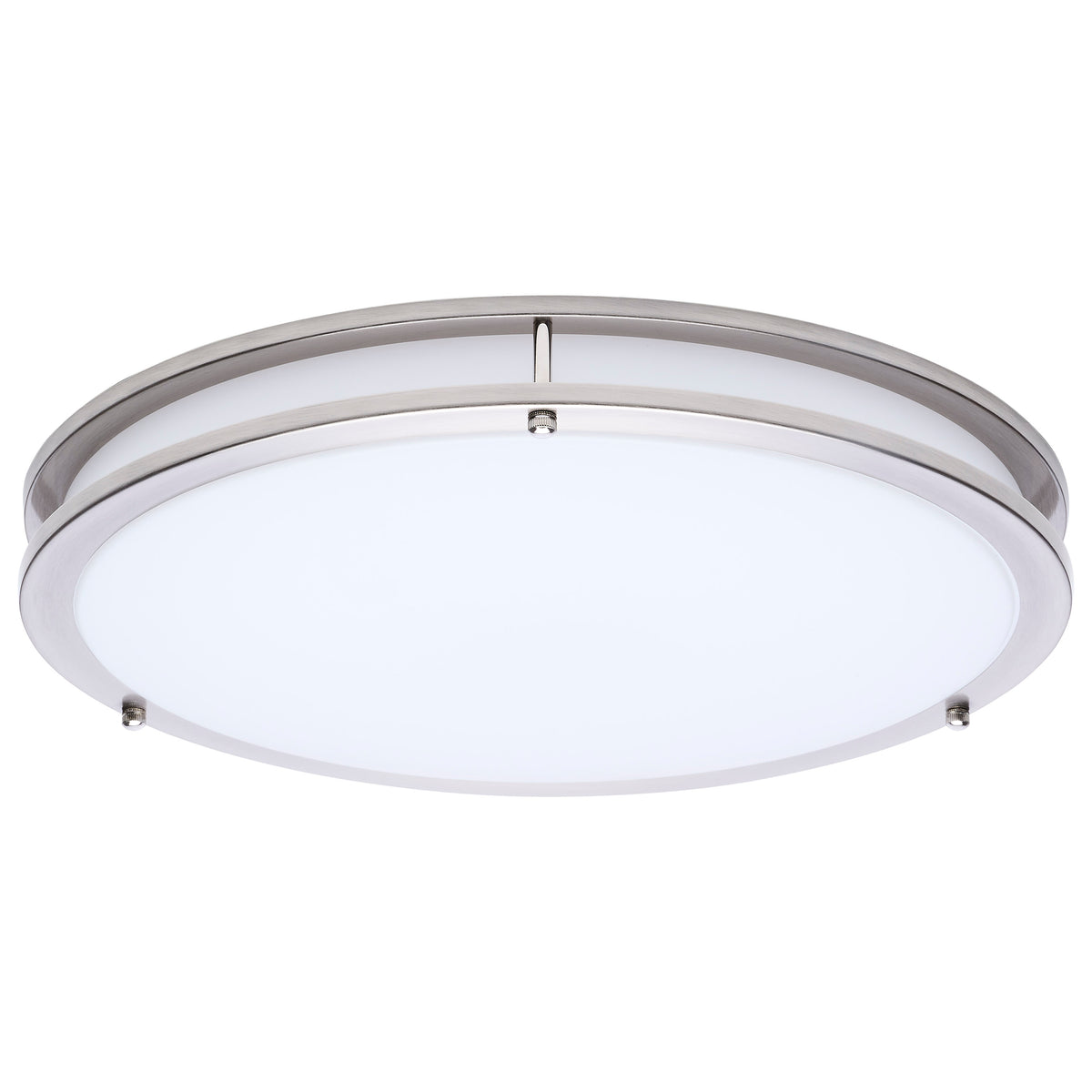 Nuvo 62-1877 Glamour, LED 17 Inch Flush Mount, Brushed Nickel Finish