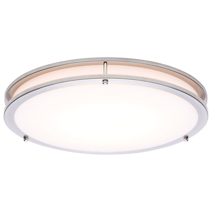 Nuvo 62-1877 Glamour, LED 17 Inch Flush Mount, Brushed Nickel Finish