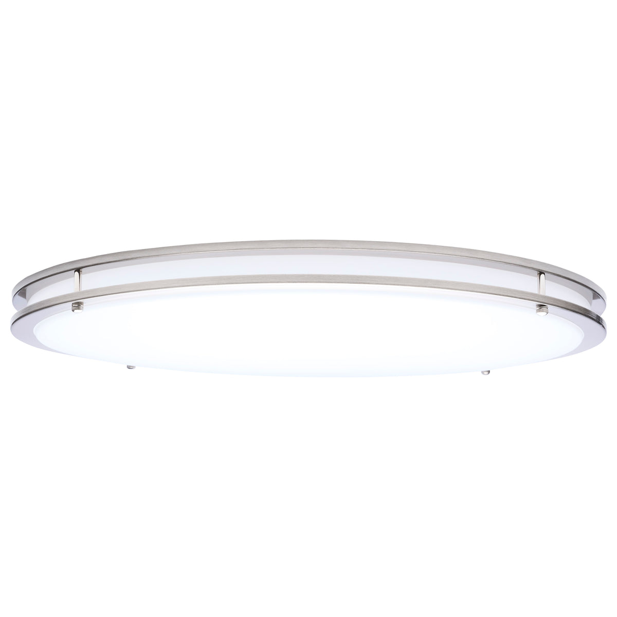 Nuvo 62-1878 Glamour, LED 24 Inch Flush Mount, Brushed Nickel Finish