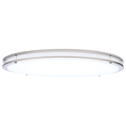Nuvo 62-1878 Glamour, LED 24 Inch Flush Mount, Brushed Nickel Finish