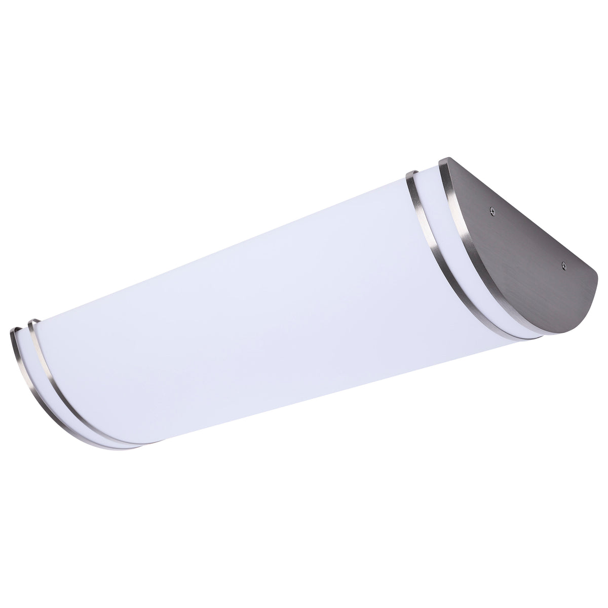 Nuvo 62-1879 Glamour, LED 25 Inch Linear Flush Mount, Brushed Nickel Finish