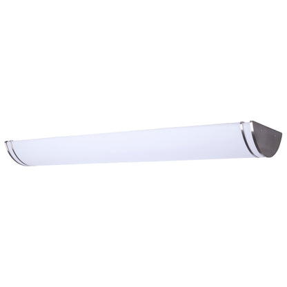 Nuvo 62-1880 Glamour, LED 50 Inch Linear Flush Mount, Brushed Nickel Finish