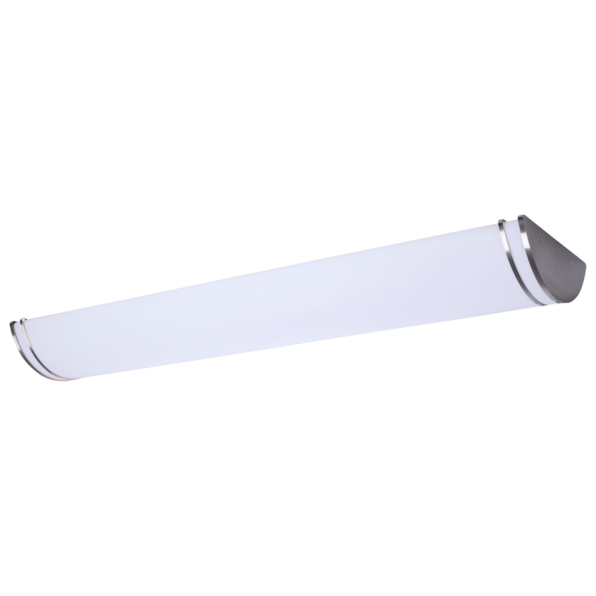 Nuvo 62-1880 Glamour, LED 50 Inch Linear Flush Mount, Brushed Nickel Finish