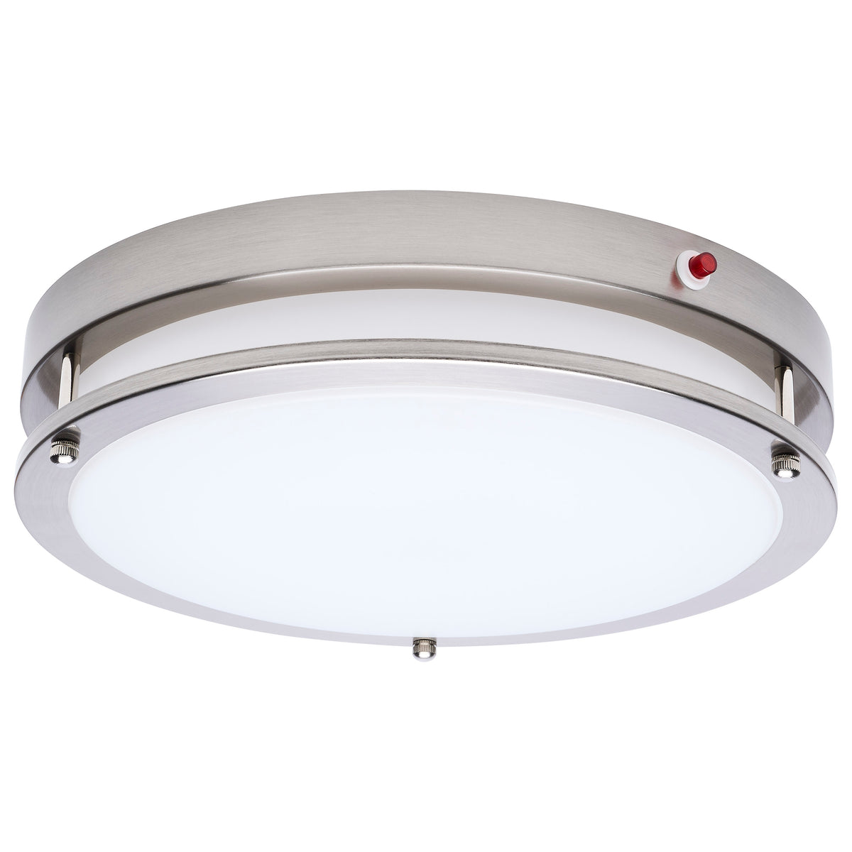 Nuvo 62-1890 Glamour, 13 Inch LED Flush Mount, Emergency Battery