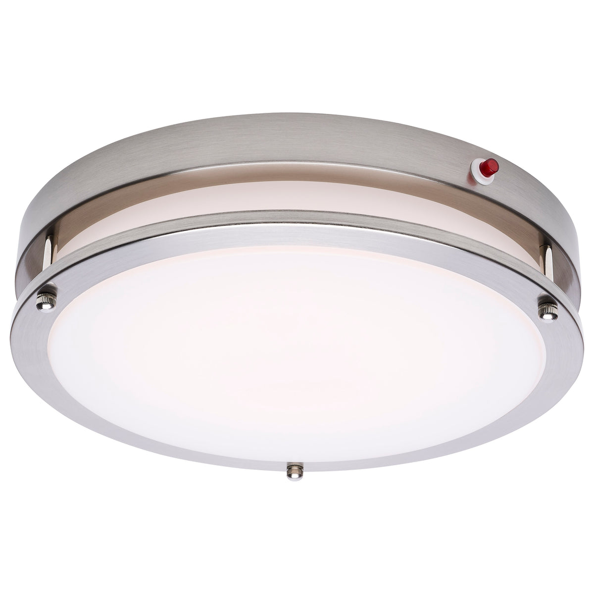 Nuvo 62-1890 Glamour, 13 Inch LED Flush Mount, Emergency Battery